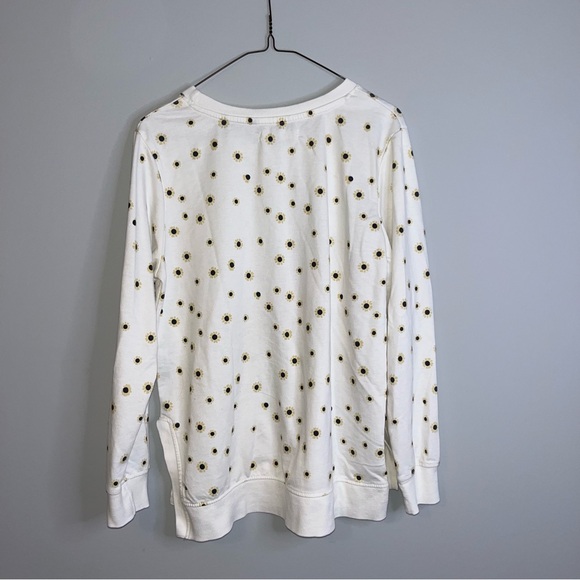 Wallflower White Floral Sweatshirt Medium - Picture 6 of 6